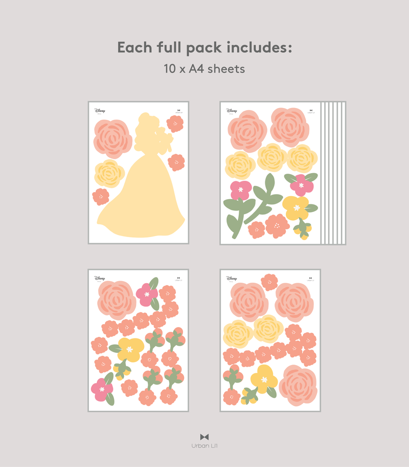 Floral Passion Fabric Decal