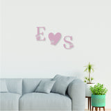 Floral Alphabet Plaque - Name & Numerals