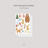 Forest Animals Fabric Decal by Little Boo x Urban Li'l
