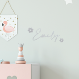 Glitter Removable Decal - Script