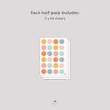 Polka Dot Fabric Decal