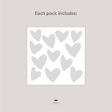 Heart Suncatcher Decal