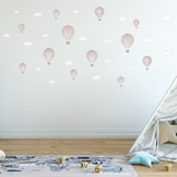 Up Up And Away Fabric Decal