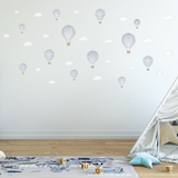 Up Up And Away Fabric Decal