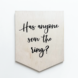 Welcome Bride Sign by Melissa C. Koh x Urban Li'l