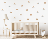 Boho Petite Rainbow Fabric Decal - Simple