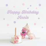 Groovy Backdrop Fabric Decal