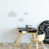 Our Little Playnest x Urban Li'l 联名推出的 Clouds Breeteen Fabric Decal(云朵呼吸布贴)