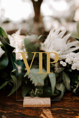 Minimal Wedding Table Number Signage - Urban Li'l