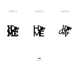 Dragon Home Plaque -Stacked