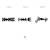 Singapore Home Plaque -Single