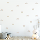 Petite Rainbow Fabric Decal