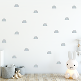 Petite Rainbow Fabric Decal