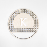 Rattan Hanging Plaque