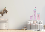 Castle Stack Playroom Fabric Decal by Styledbypt x Urban Li'l