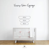 Nursery Name Signage