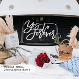 Backdrop Signage - 2 to 3 Rows