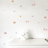 Rainbow Unicorn Fabric Decal