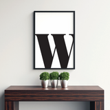 Monochrome Typography Poster - Urban Li'l