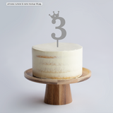 Princess Numeral & Name Cake Topper