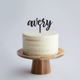 Custom Name Cake Topper