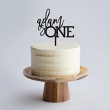 Custom Name & Age Cake Topper