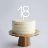 Custom Numeral Cake Topper