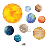 Solar System Fabric Decal