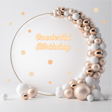 Groovy Backdrop Fabric Decal