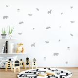 Woodland Animals Wall Decal