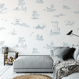 Toile de Jouy Safari 壁纸