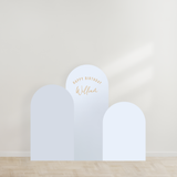 Trio Dome Party Backdrop Board -Textured