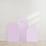 Trio Dome Party Backdrop Board -Textured