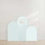 Trio Dome Party Backdrop Board -Textured