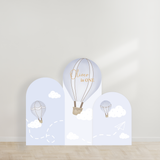 Trio Dome Party Backdrop Board -Up Up & Away