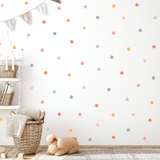 Polka Dot Fabric Decal