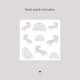 Unicorn Suncatcher Decal