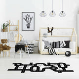 Car Track Fabric Floor Decal