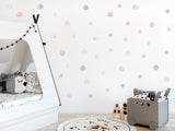 Watercolour Dots Fabric Decal