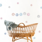 Watercolour Dots Fabric Decal