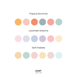 Polka Dot Fabric Decal