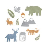 Woodland Animals Wall Decal