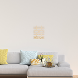 Floral Garden Double Happiness Plaque