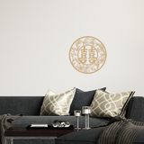 Floral Harmony Double Happiness Plaque