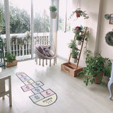 Interactive Hopscotch Floor Fabric Decal