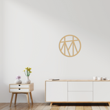 Geometric Lin Family Plaque