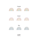 Jumbo Rainbow Fabric Decal