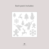 Christmas Suncatcher Decal