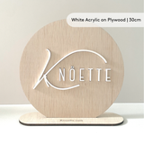 Pop-up Signage Standee -Round