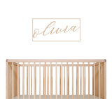 Rectangular Nursery Signage